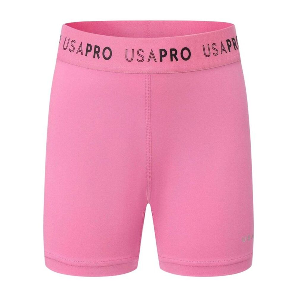 USA Pro Girls Training Shorts / Pink